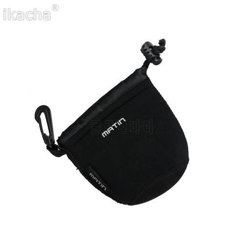 Universal Small Matin Neoprene Soft Video Camera Lens Pouch Bag Case For Canon Nikon Sony S Size
