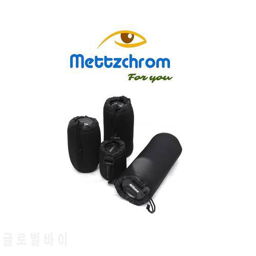 Neoprene Soft Pouch Protector Case Lens Bag For Canon Nikon Pentax Sony Olympus lens