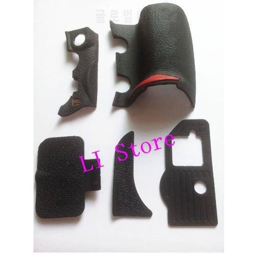 New OEM Rubber Six Parts Replacement Part For Nikon D700 -6 Parts -5 Parts With Tape Digital Camera