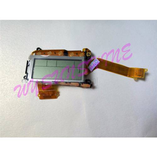 Original 6D top cover LCD screen group for canon 6D top LCD 6D display with flex SLR camera repair part free shipping