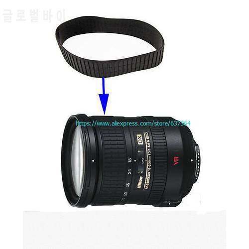 Super Quality NEW Lens Zoom Grip Rubber For Nikon AF-S NIKKOR 18-200MM 18-200 MM 3.5-5.6 Repair Part