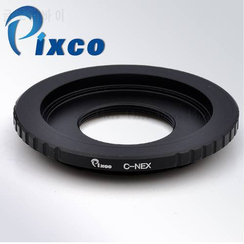 Lens Adapter Suit For 16mm C Mount Movie Lens to Suit for Sony E Mount NEX Camera A6500 NEX-3C