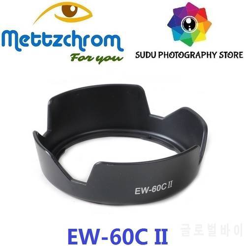 EW-60C II Lens Hood for CANON EW 60C II EW60C EF-S 18-55mm f/3.5-5.6 28-80mm f/3.5-5.6 V USM METTZCHROM