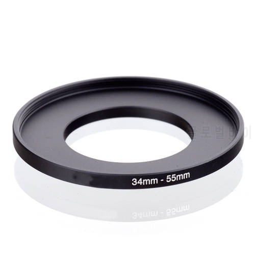 Camera lens 34-55mm 34mm -52mm Stepping Step Up Filter Ring Adapter 34-55 UV CPL Ring