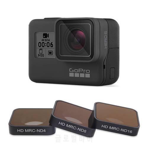 FOTOFLY Hero5/6/7 Camera Filter CPL/UV/ND 4 8 16/Red/Magenta/Yellow Filters For GoPro Hero 5 6 7 Black Action Camera Accessory