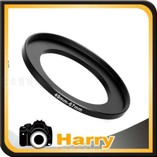2pcs Metal Step Up Rings Lens Adapter Filter 4952-55-58-62-67-72-77-82mm 49 to 52 55 58 62 67 72 77 82mm camera