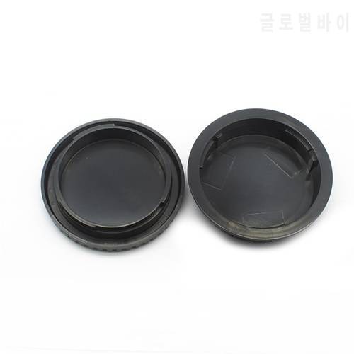 Pixco 2PCS for Nikon and For Canon Lens Rear Cap and Body Cap
