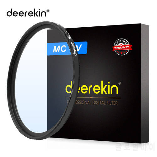 Deerekin 49mm Multi-Coated MC UV Filter for Canon 15-45mm Lens EOS M50 M10 M5 M6 M6II M3 M100 M200 & 50mm f1.8 STM