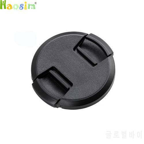 10pcs/lot High quality 40.5 49 52 55 58 62 67 72 77 82mm center pinch Snap-on cap cover for all camera Lens