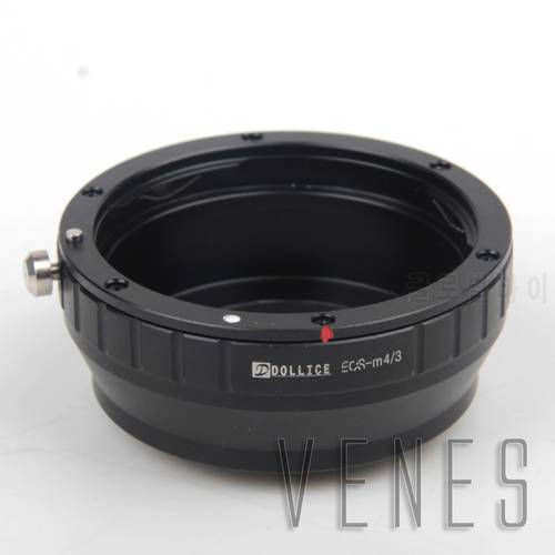 Dollice EF-M4/3, Lens Adapter Ring For EF Lens to Suit for Micro Four Thirds 4/3 Camera GX1 GF3 G3 GH2 G2 GF2 G1 GF1 E-PM1