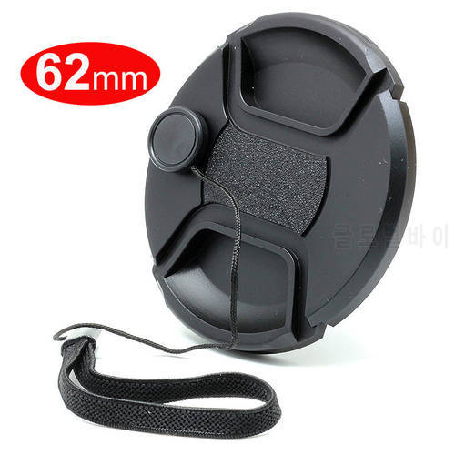 62mm Center Pinch Snap-On Front Lens Cap Cover for Tamron 18-200mm(A14) 28-200mm(A031) 28-300mm(A061) Lenses