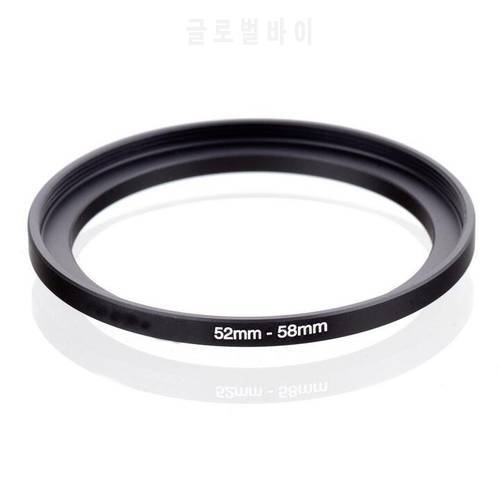 52mm to 58mm Metal Step Up Adapter Ring Step Up Lens Filter Ring Adapter fits filter hood flash 52-58 mm 52 to 58