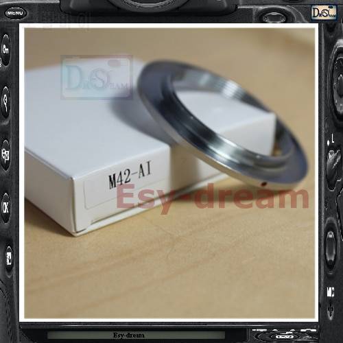 Better Copper M42-AI Mount Adapter Ring Adaptor For Nikon Camera and M42 Lens PR222