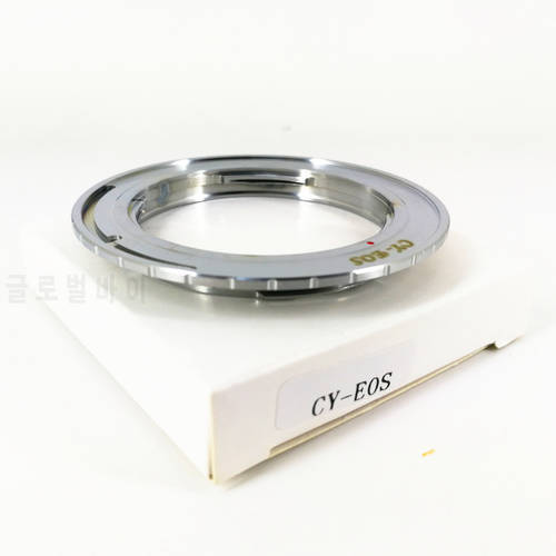 CY-EF C/Y Lens to EF EF-s Camera Lens Mount Ring Adapter for CY-EOS Canon 80D 70D 60D 7D 5D 650D CY-EFs