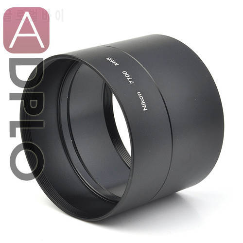 Pixco 58mm Metal Lens Filter Adapter Tube Suit For Nikon Coolpix P7700 58 mm Camera