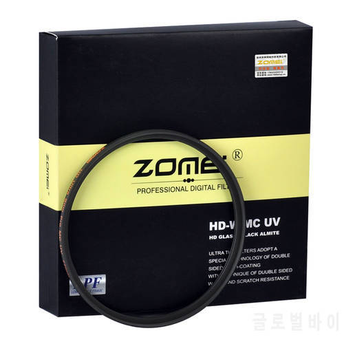 Zomei 67mm HD 18 layer HMC Ultra Slim MC UV Filter waterproof oilproof Scratch MCUV Filter for Canon Nikon Sony Pentax Fuji Lens