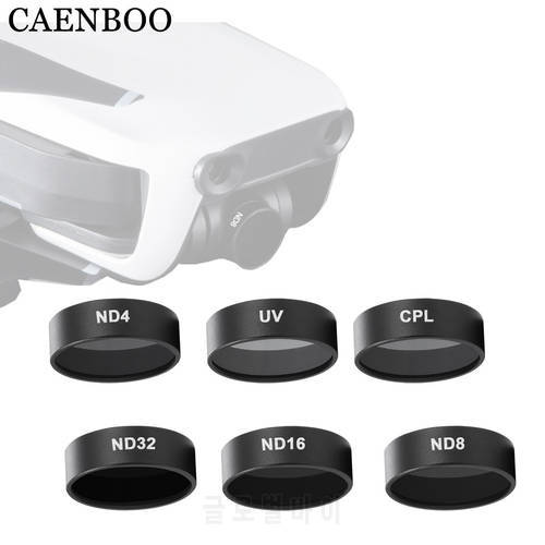 CAENBOO Camera Filters For Mavic Air UV CPL Polarized ND 8 16 32 Neutral Density Set Drone Filter For DJI Mavic Air Accessories
