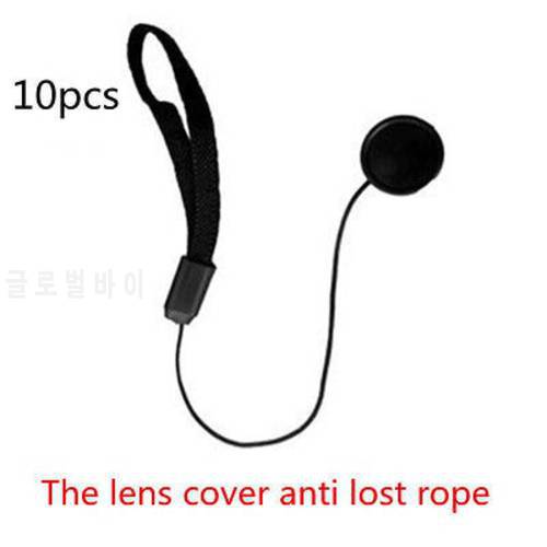10PCS Anti lost rope lens cap to protect the rope rope universal lens SLR camera Can&n nik&n s&ny pentax