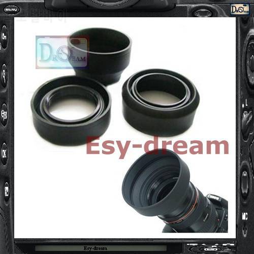 67mm 67 mm 3-in-1 3in1 3-Stage Position Rubber Lens Hood Sunshade for Tamron Pentax Sigma PA202
