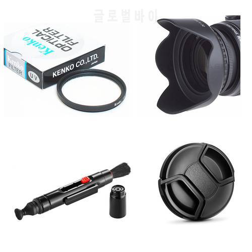 55mm UV Filter + Lens Hood + Lens Cap + Cleaning pen for Canon EF-M 18-150mm f/3.5-6.3 IS STM Lens EOS M100 M10 M6 M5 M3 M2 M