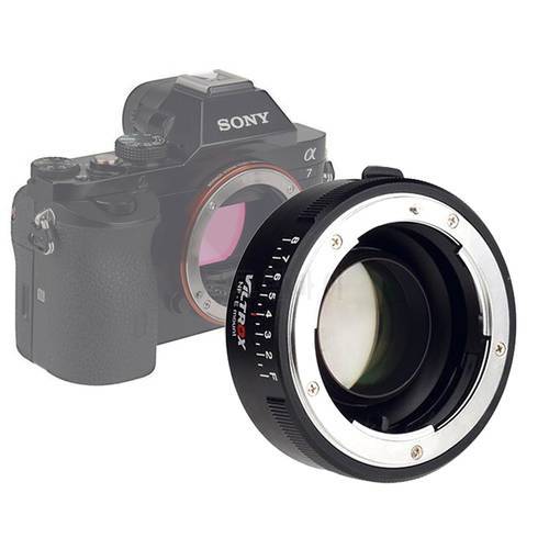 Viltrox NF-E Lens Adapter 0.71x Focal Reducer Speed Booster for Nikon F/G Lens to Sony E-mount Camera A7 A7R A6500 A6600 NEX-7