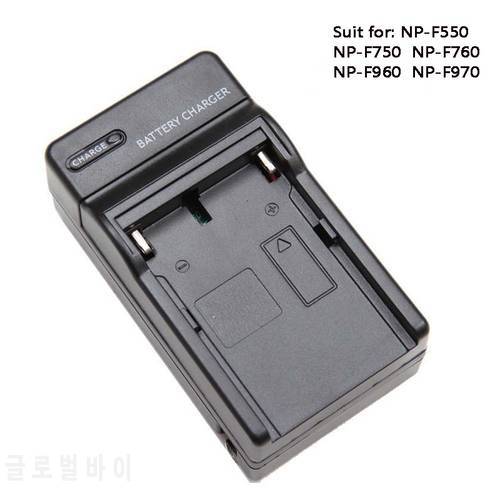 Battery Charger For NP-F550 NP-F750 NP-F960 NP-F970