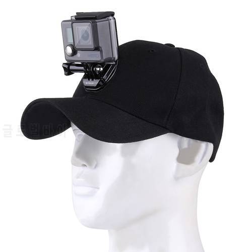 for Go Pro Accessories Canvas Baseball Hat Cap J-Hook Buckle Mount Screw for GoPro HERO 11/10/9/87/6/5/4 DJI Action 3 2 Camera