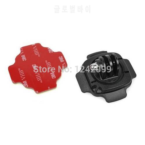 SJ4000 Action Camera Accessories Helmet Rotary Adhesive Base Mounts For Xiaomi Yi 4K Gopro Hero 11987 SJ6/8/9 H9 Mijia One X2/3