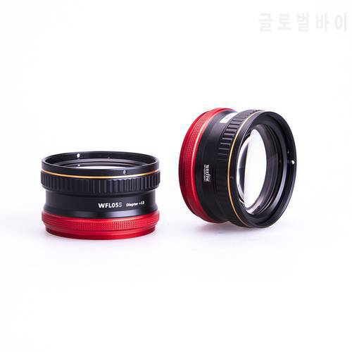 Weefine Wfl05s +13 Close-up Lens Teleconverter Macro Wet Lens M67 Mount For Sony Rx-100 Camera Housing Underwater Photography