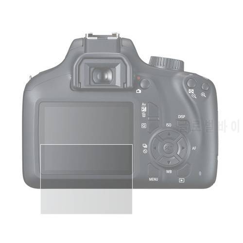 Self-adhesive Glass / Film LCD Screen Protector Cover Guard for Canon EOS 3000D 4000D Rebel T100 Camera