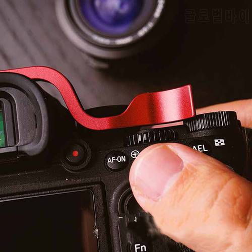 New Thumb Rest Thumb Grip Hot Shoe Cover For Sony A7R A7S A7R II A7 II A9 A7R3 A7RIII ILCE-7RM3 A7R Mark III Red Black Silver