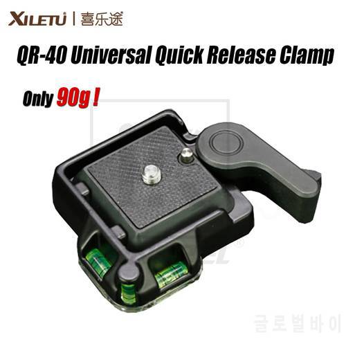 INNOREL High Quality QR-40 Universal Aluminium Alloy Quick Release Clamp Tripod Q.R. Adapter Plate DSLR Photography Accessory