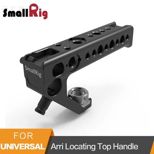 SmallRig Universal Arri Locating Top Handle Grip With 15mm Rod Clamp For Dslr Camera Cage Microphone Shoe Mount DIY -2165