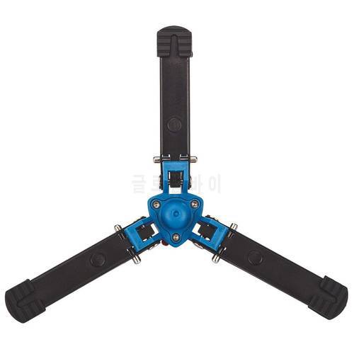 Top Deals M1 3 Legs Feet Monopod Holder Support Stand Base 3/8 inch Adapter achieve 20 Degree tilt and 360 Degree rotation