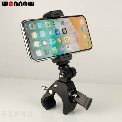 Wennew Table Clamp Tripod Clip Phone Holder Mobile Flexible Bed Desk Bracket For Xiaomi iPhone Stand Smartphone