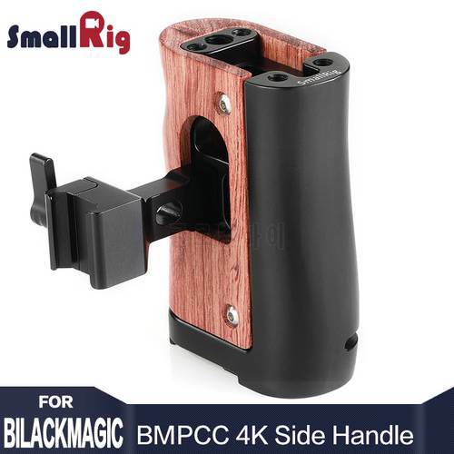 SmallRig DSLR Camera NATO Handle Camera Cage Handle Side Grip for BMPCC 4K / BMPCC 6K Camera and for Samsung T5 SSD 2270