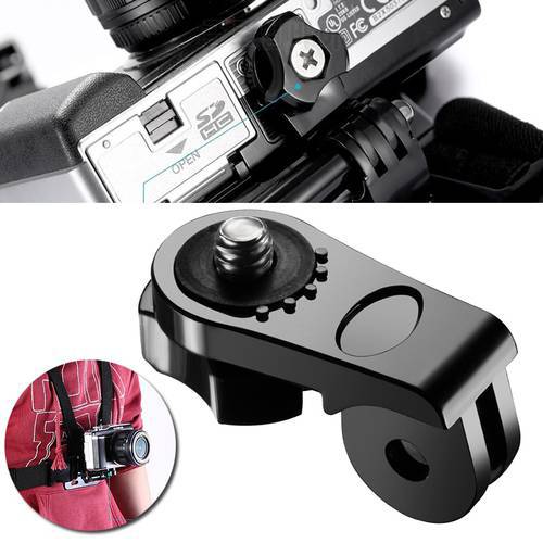 Mayitr Universal Conversion Adapter 1/4 Inch Mini Tripod Screw Mount for Sport Action Cameras For GoPro Accessories