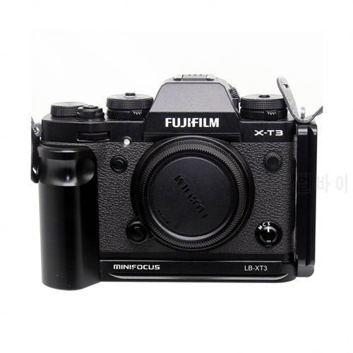 X-T3 Plate For Fujifilm Fuji X-T3 XT3 XT 3 Camera Grip Quick Release Vertical Shoot QR L-Plate Bracket with Hand Grip Holder