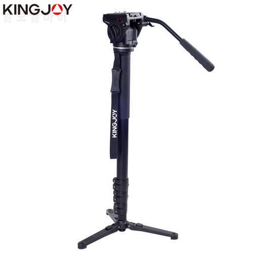Kingjoy MP4008F+VT-3510 Professional Monopod Dslr For All Models Camera Tripod Stand Para Movil Flexible Tripe Stativ SLR DSLR