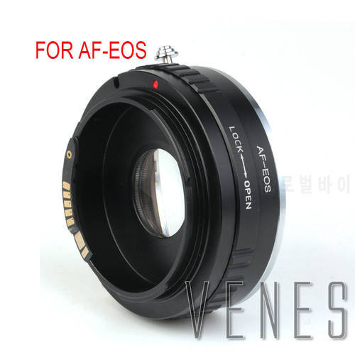Venes For AF-EOS EMF AF Confirm Suit For Sony Alpha/Minolta MA Lens to Canon EOS EF Mount Adapter Ring With Optical Glass