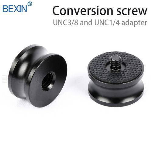 BEXIN ZH01/02 aluminum camera conversion screw adapter quick release screw mount for camera tripod ball head monopod