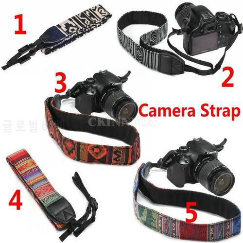 200Pcs/Lot Vintage Camera Shoulder Neck Belt Strap For Camera