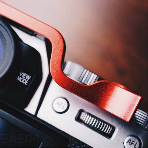 Red THUMB REST Thumb UP Thumb Grip Hot Shoe Cover For Fuji XT2 X T2 Mirrorless Digital Camera