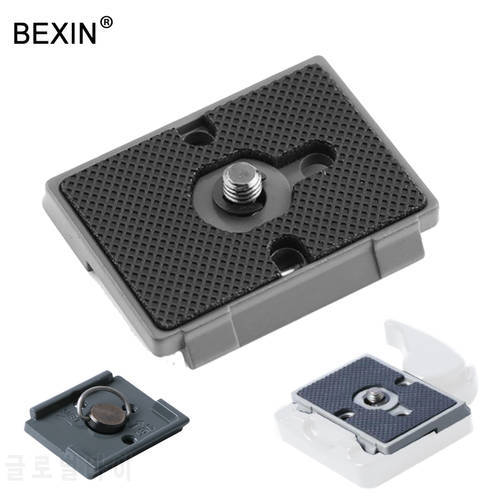 Bexin323 camera plate tripod plate 200pl-14 clamp mount plate quick release adapter for manfrotto 200pl dslr camera compatible