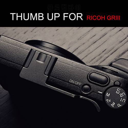 Aluminum Thumb Grip Thumb Rest Thumb UP For RICOH GR III GR 3 GR3 Hot Shoe Cover