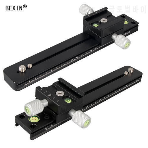 BEXIN Panoramic Long Telephoto Double layer Quick release plate clamp Arca Swiss camera Clamp Adapter Mount Bracket Tripod Holde