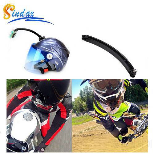 For Gopro Motorcycle Racing Arm Helmet Extension Arm For Gopro Hero 3+ / Hero 4 Hero 3/2/1 Accessories For Xiaomi yi