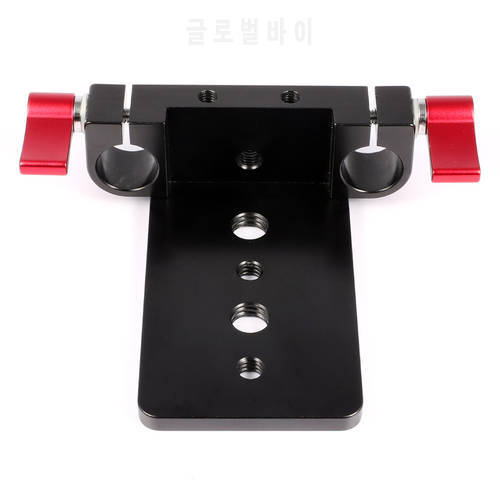 Tripod Mounting Plate Railblock For 15mm Rod clamp mount 1/4