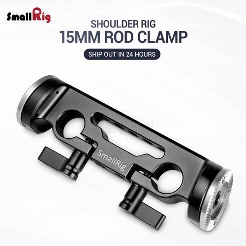 SmallRig 15mm Rod Clamp Extension Arm ARRI Rosette Shoulder Double Handle Professional Shoulder Rig Handle Kit