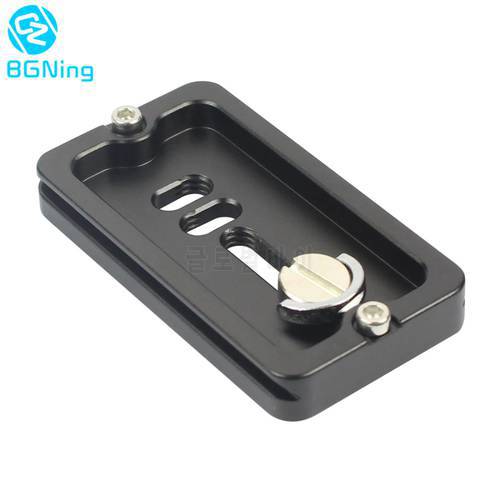 Universal Ball Head Quick Release Plate Digital Camera Tripod Quick Plate Clamp Mounting Adapter PU-70 70*38*10mm